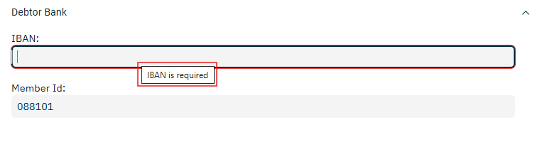 Manual Entry Required